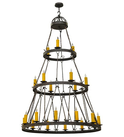 Lakeshore 21 Light 54" Wide Taper Candle Style Chandelier