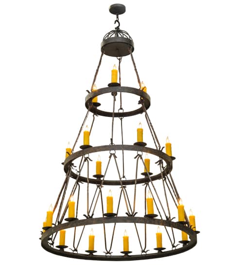 Lakeshore 21 Light 54" Wide Taper Candle Style Chandelier