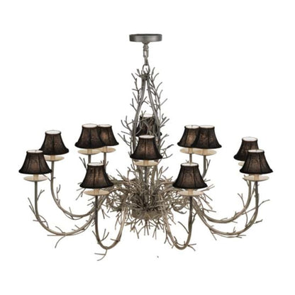 Meyda Tiffany Twigs 12 Light 50" Wide Chandelier