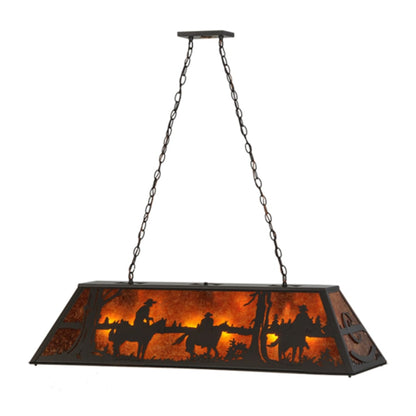 Meyda Tiffany Personalized 9 Light 48" Wide Linear Pendant