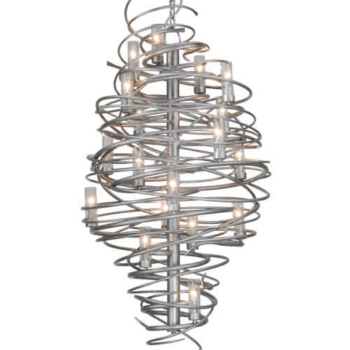 Cyclone 18 Light 30" Wide Ring Chandelier