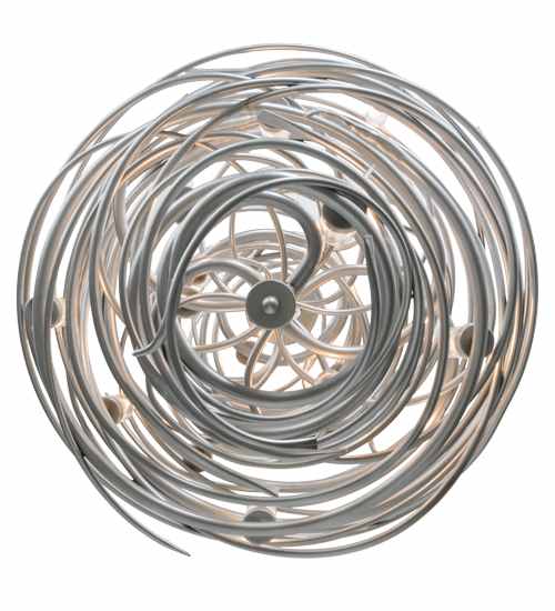 Cyclone 18 Light 30" Wide Ring Chandelier