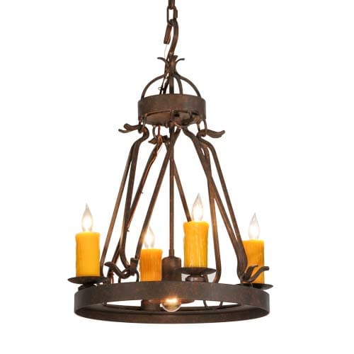 Lakeshore 4 Light 18" Wide Taper Candle Multi Light Pendant