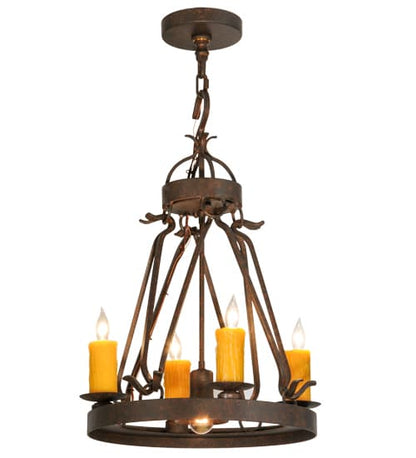 Lakeshore 4 Light 18" Wide Taper Candle Multi Light Pendant