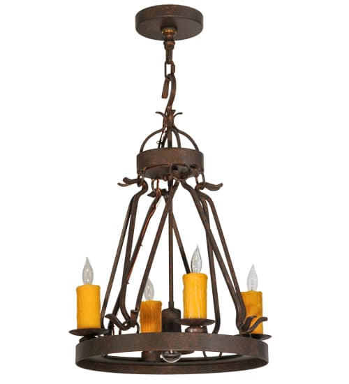 Lakeshore 4 Light 18" Wide Taper Candle Multi Light Pendant