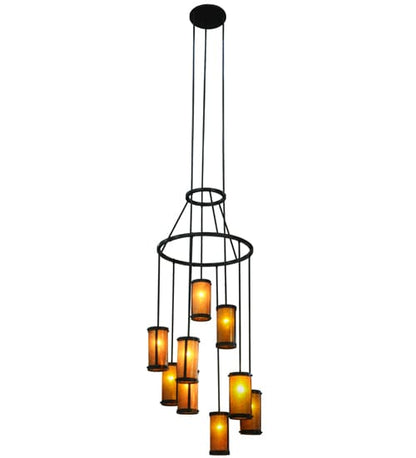 Cartier 9 Light 35" Wide Ring Chandelier