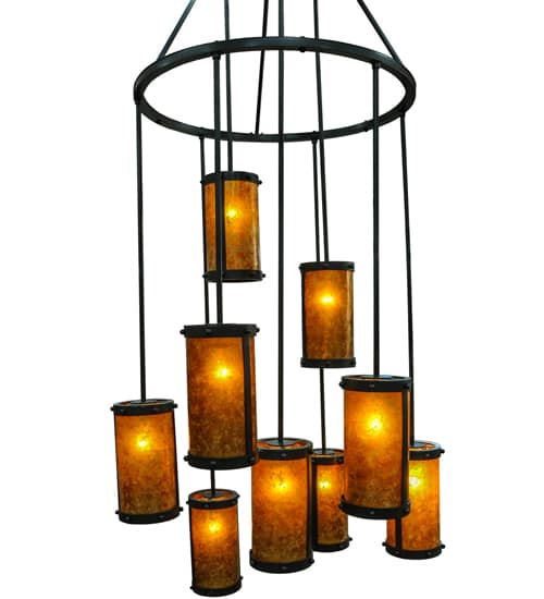 Cartier 9 Light 35" Wide Ring Chandelier