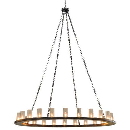 Loxley 24 Light 72" Wide Ring Chandelier