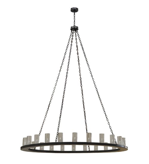 Loxley 24 Light 72" Wide Ring Chandelier