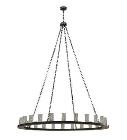 Loxley 24 Light 72" Wide Ring Chandelier