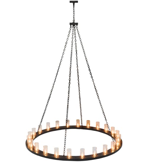 Loxley 24 Light 72" Wide Ring Chandelier