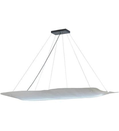 Linne 36" Wide Abstract Linear Pendant