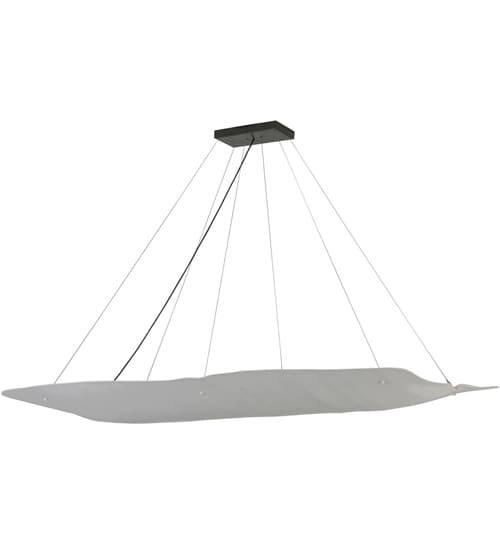 Linne 36" Wide Abstract Linear Pendant
