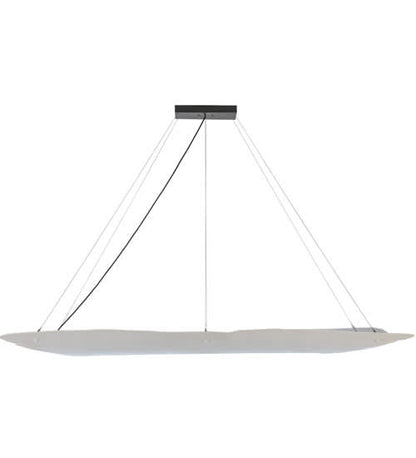 Linne 36" Wide Abstract Linear Pendant