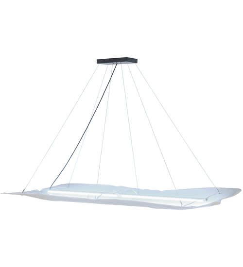 Linne 36" Wide Abstract Linear Pendant