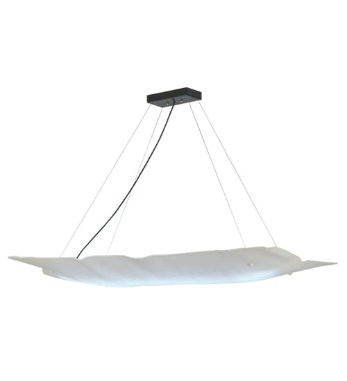 Linne 24" Wide Abstract Linear Pendant