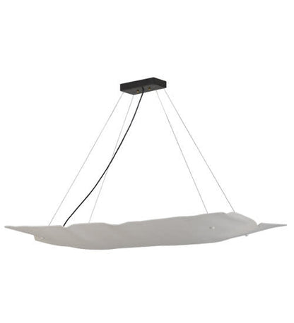 Linne 24" Wide Abstract Linear Pendant