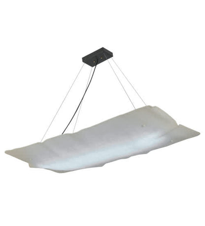 Linne 24" Wide Abstract Linear Pendant