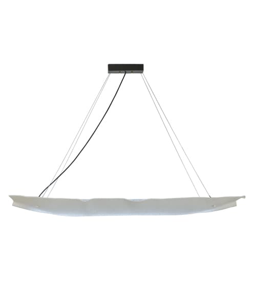 Linne 24" Wide Abstract Linear Pendant