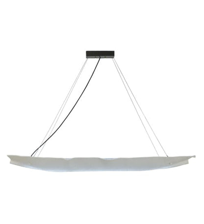 Linne 24" Wide Abstract Linear Pendant