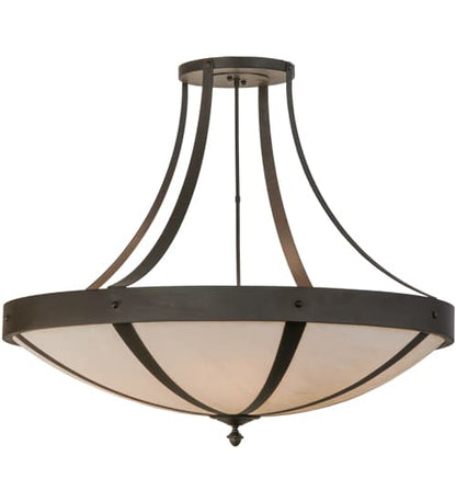Urban 6 Light 42" Wide Semi-Flush Bowl Ceiling Fixture