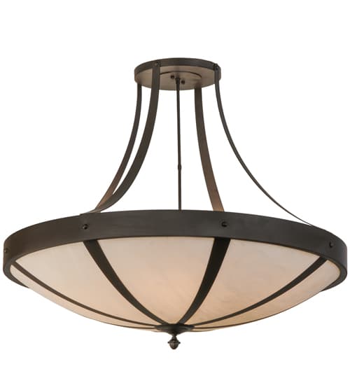 Urban 6 Light 42" Wide Semi-Flush Bowl Ceiling Fixture