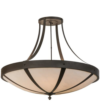 Urban 6 Light 42" Wide Semi-Flush Bowl Ceiling Fixture