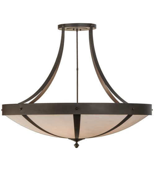 Urban 6 Light 42" Wide Semi-Flush Bowl Ceiling Fixture