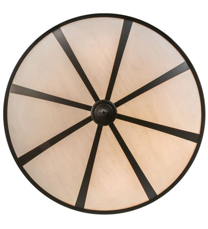 Urban 6 Light 42" Wide Semi-Flush Bowl Ceiling Fixture