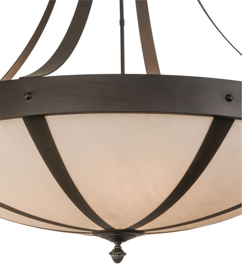 Urban 6 Light 42" Wide Semi-Flush Bowl Ceiling Fixture