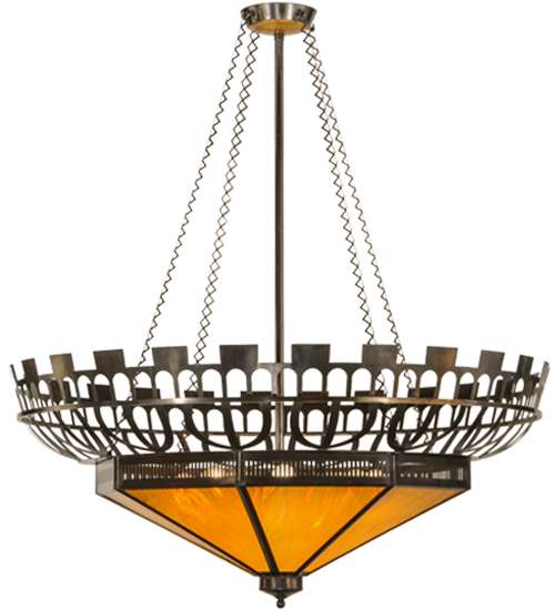 Davis Street 12 Light 55" Wide Pendant