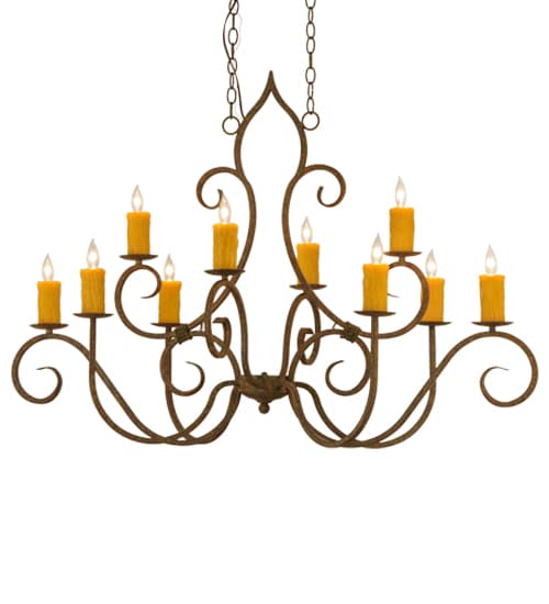 Clifton 10 Light 28" Wide Taper Candle Style Chandelier