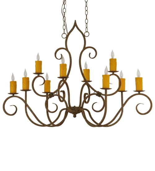 Clifton 10 Light 28" Wide Taper Candle Style Chandelier