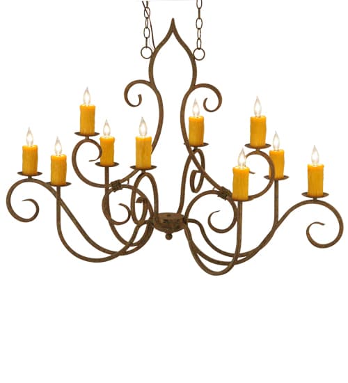 Clifton 10 Light 28" Wide Taper Candle Style Chandelier