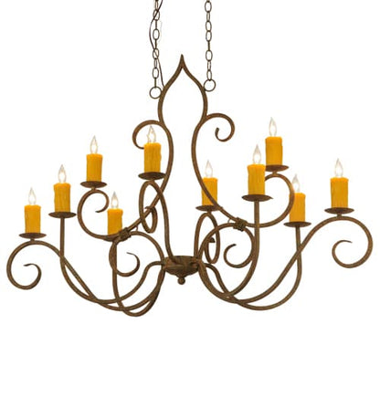 Clifton 10 Light 28" Wide Taper Candle Style Chandelier