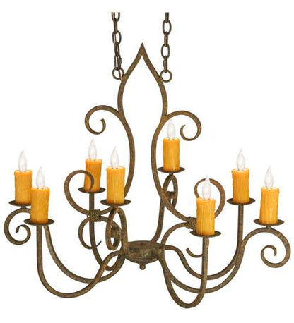 Clifton 8 Light 26" Wide Taper Candle Style Chandelier