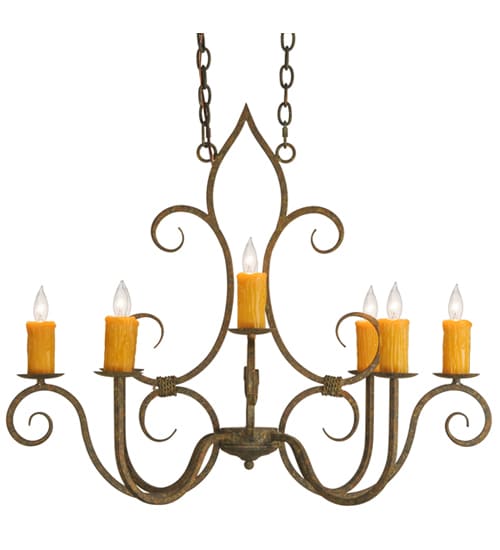 Clifton 8 Light 26" Wide Taper Candle Style Chandelier