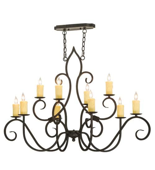 Clifton 10 Light 28" Wide Taper Candle Style Chandelier