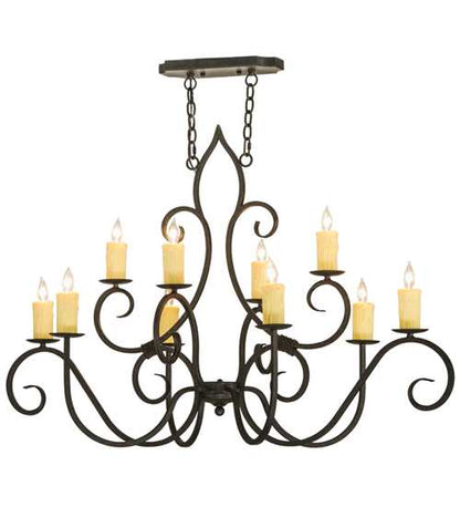 Clifton 10 Light 28" Wide Taper Candle Style Chandelier