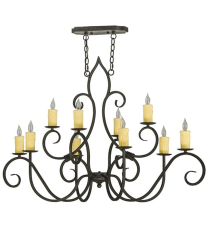 Clifton 10 Light 28" Wide Taper Candle Style Chandelier