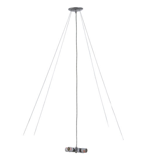 Metro 4 Light 26" Wide Abstract Pendant