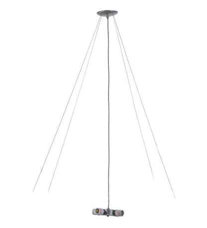 Metro 4 Light 26" Wide Abstract Pendant