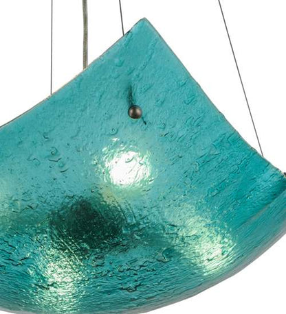 Metro 4 Light 26" Wide Abstract Pendant