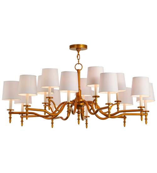 Toby 15 Light 52" Wide Chandelier