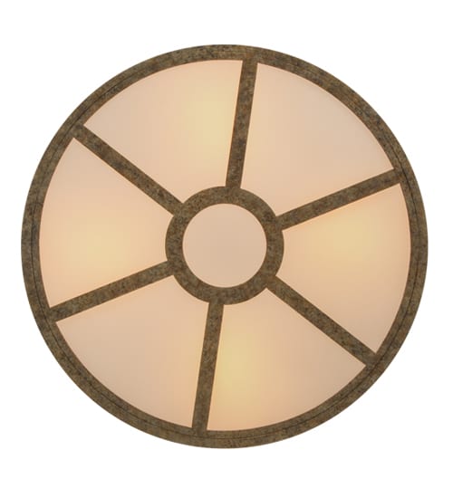 Donya 4 Light 26" Wide Semi-Flush Drum Ceiling Fixture - Corinth Finish