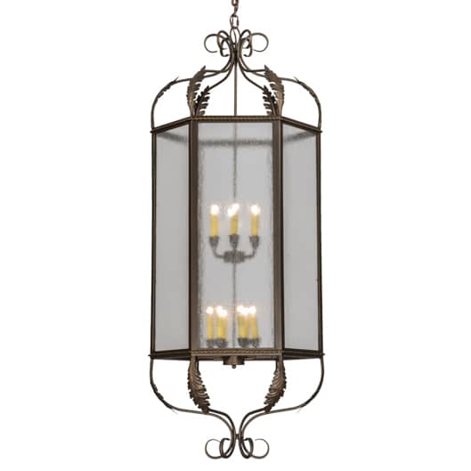 Calida 12 Light 24" Wide Taper Candle Pendant