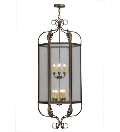 Calida 12 Light 24" Wide Taper Candle Pendant