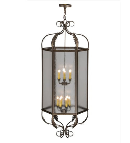 Calida 12 Light 24" Wide Taper Candle Pendant