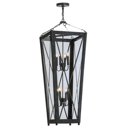 Meyda Tiffany Eures 8 Light 26" Wide Taper Candle Pendant