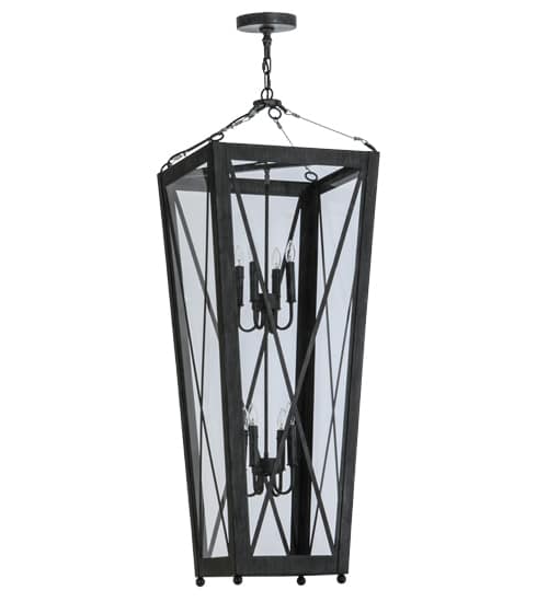 Eures 8 Light 26" Wide Taper Candle Pendant